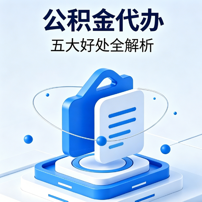 新余公积金代办到底值不值？这5大好处让你少走弯路